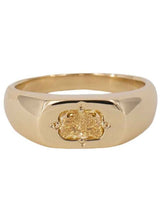 Load image into Gallery viewer, Radiant cut diamond signet