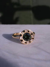 Load image into Gallery viewer, Sapphire and diamond ring