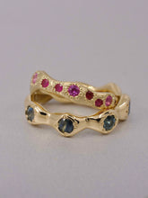 Load image into Gallery viewer, Diamond in the rough band - Spinel and Rubies