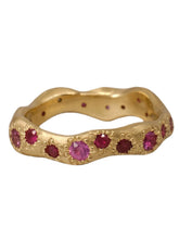 Load image into Gallery viewer, Diamond in the rough band - Spinel and Rubies