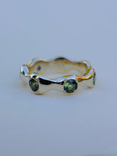 Load image into Gallery viewer, Organic sapphire band